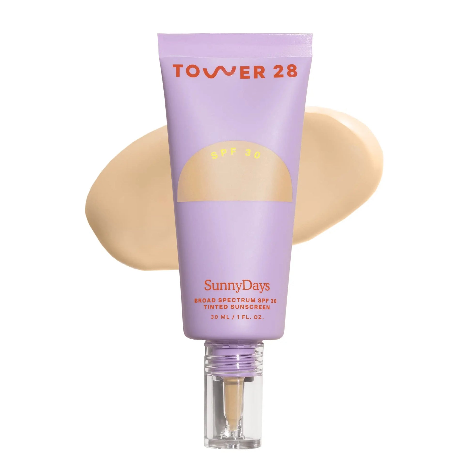 Tower 28 SunnyDays SPF 30 Tinted Moisturizer - 2-in-1 Buildable Coverage Foundation + Mineral Sunscreen for Face - Zinc Oxide, Aloe & Prickly Pear for Sensitive Skin - 15/Light Warm (1 oz) Tower 28 uk supplements