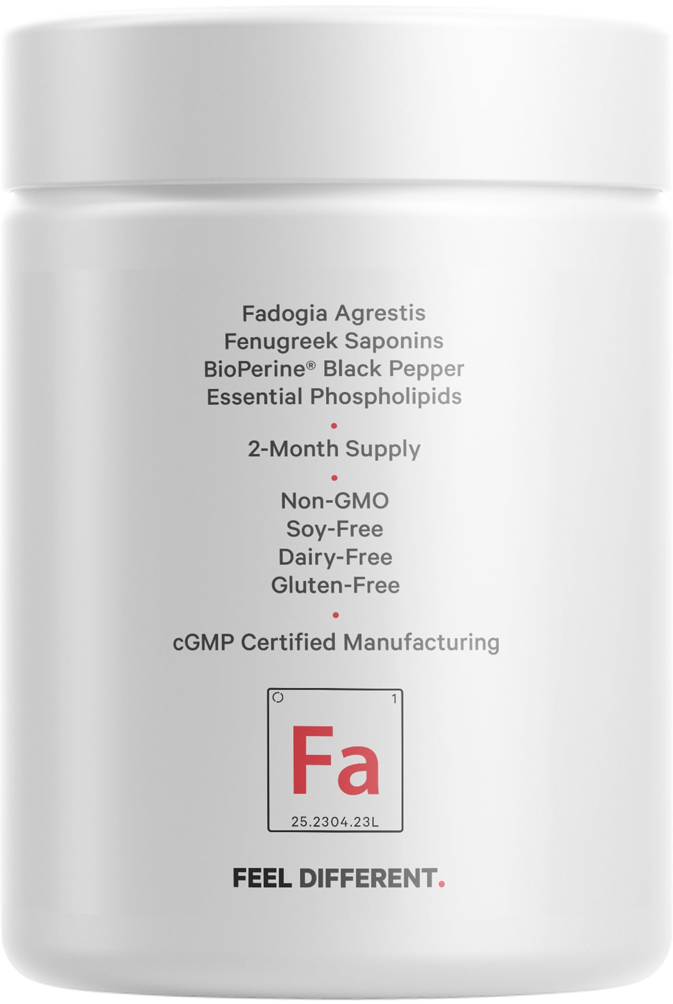 Codeage Liposomal Fadogia Agrestis 600mg Supplement - Fadogia Agrestis 30:1 Extract, Vitamin D3, Zinc, Fenugreek, BioPerine Black Pepper - 2-Month Supply - Liposomal Delivery - Non-GMO, 60 Capsules Codeage uk supplements