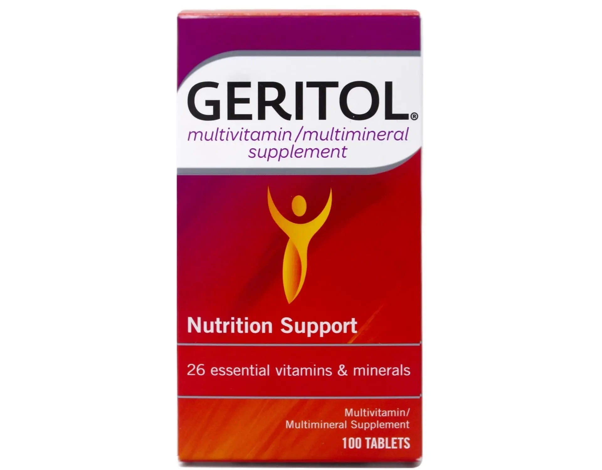 Geritol Complete Tablets 100 Tablets Geritol uk supplements