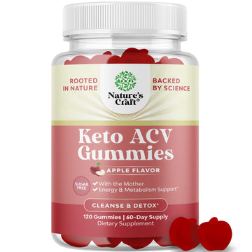 Vegan Advanced Keto ACV Gummies - Keto Apple Cider Vinegar Gummies Sugar Free Natures Craft uk supplements