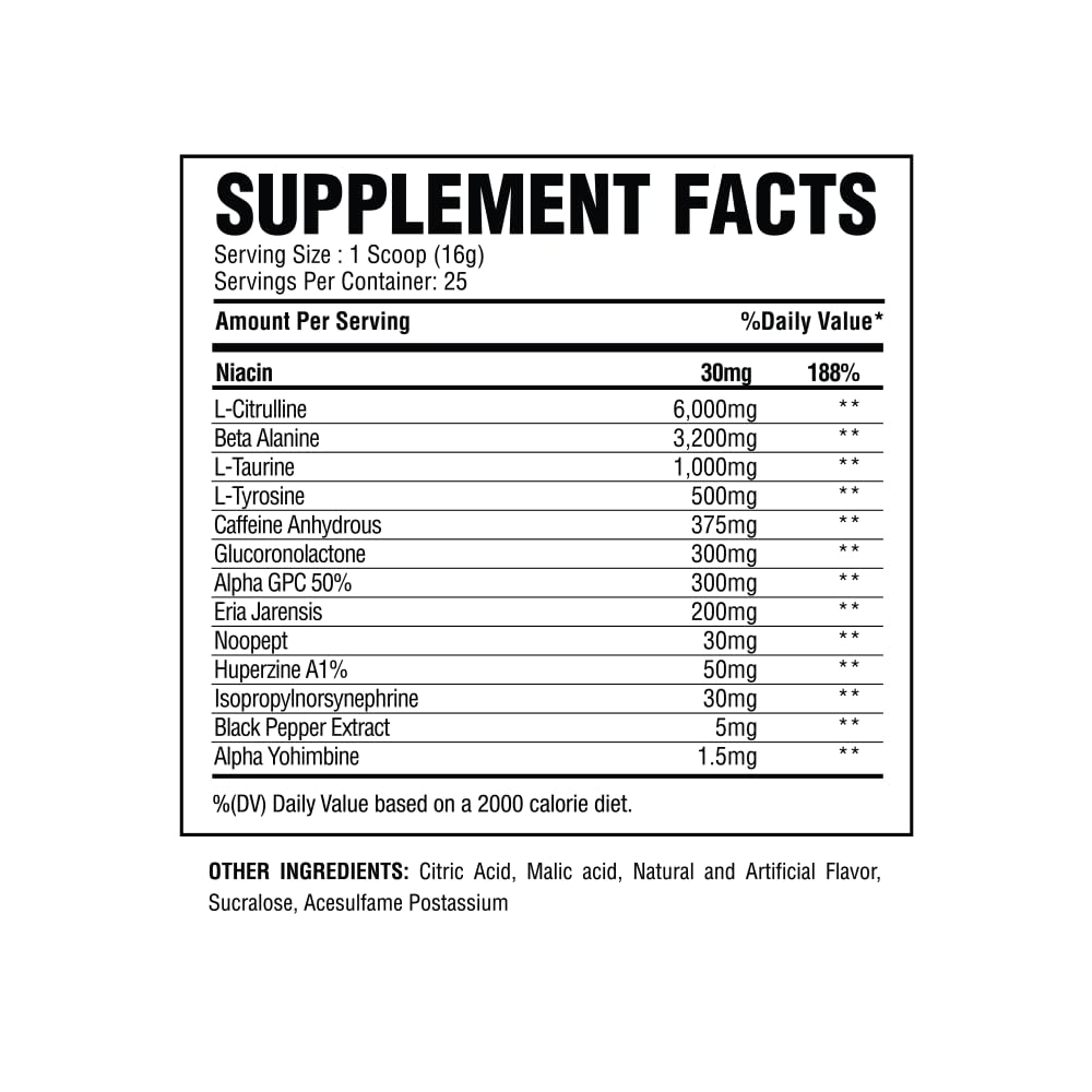 Alpha Nutrition Labs Twister Advanced Pre-Workout Powder (Raspberry Lemonade) Alpha Nutrition Labs uk supplements