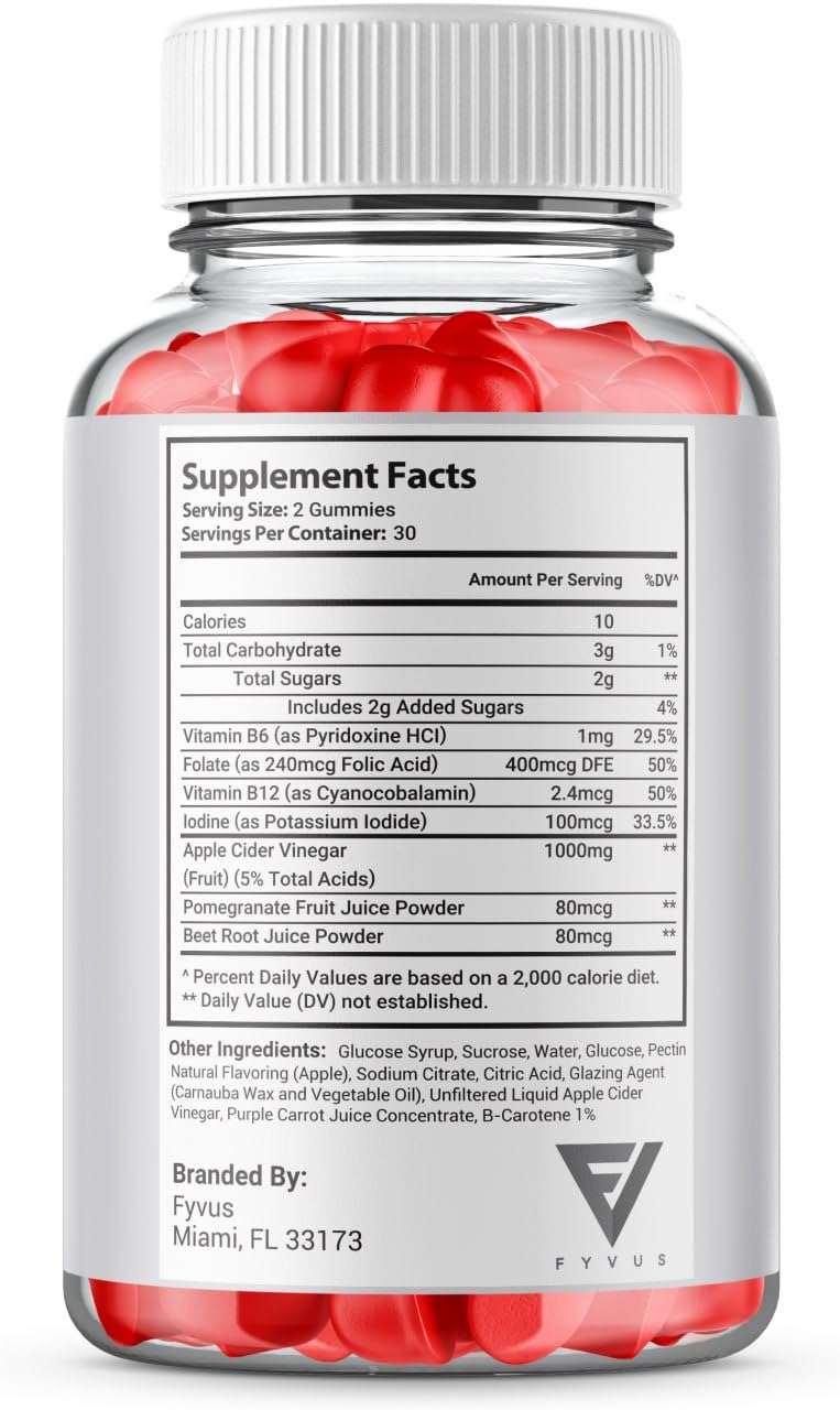 (3 Pack) Slimming Gummies It Works for Weight Loss with Apple Cider Vinegar Itworks Its Fyvus uk supplements