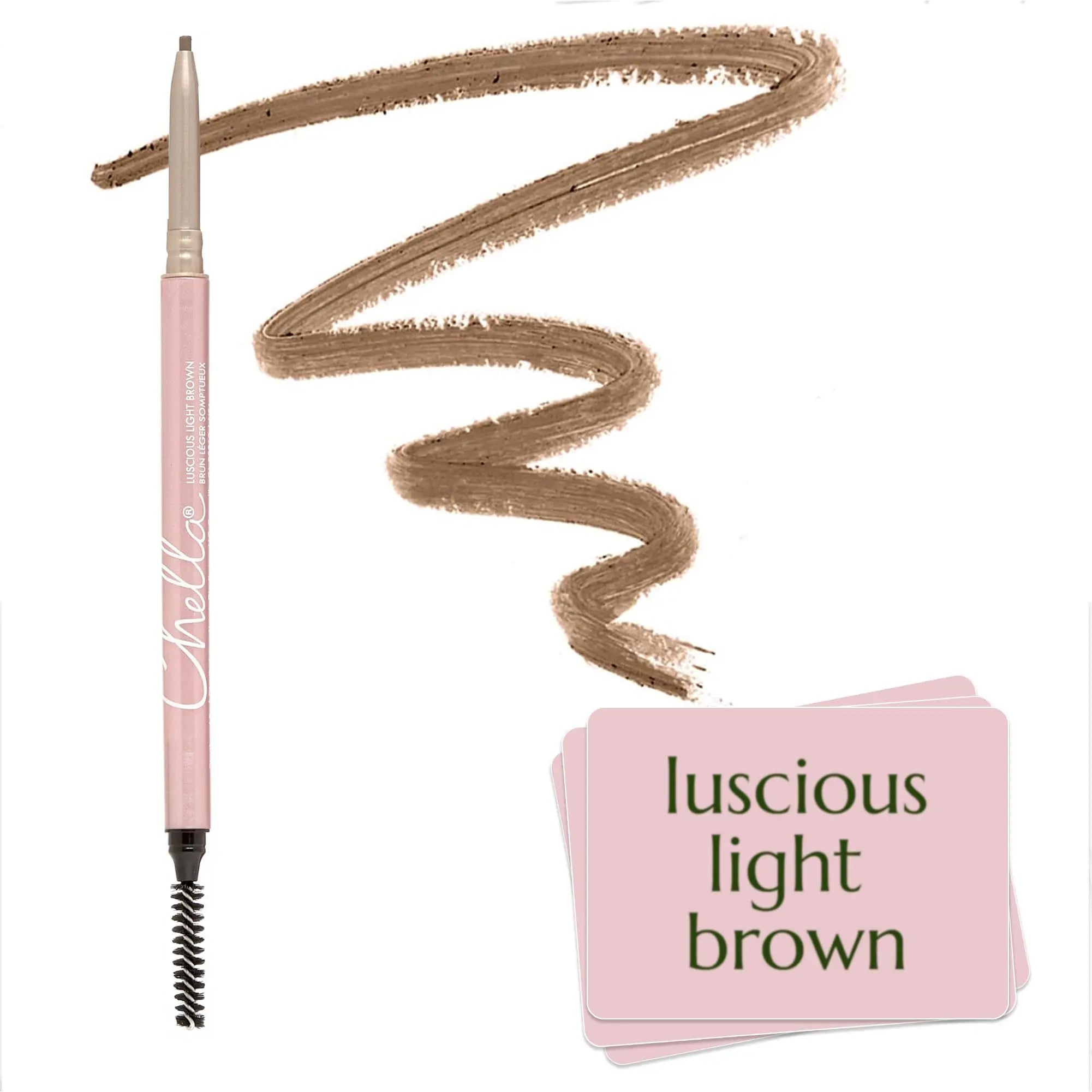 Chella Eyebrow Pencil – Easy-to-Use Brow Definer for Shaping, Filling & Blending – Long-Wear Light brown Eyebrow Pencils for Women with Precise Tip (Light Brown) Chella uk supplements