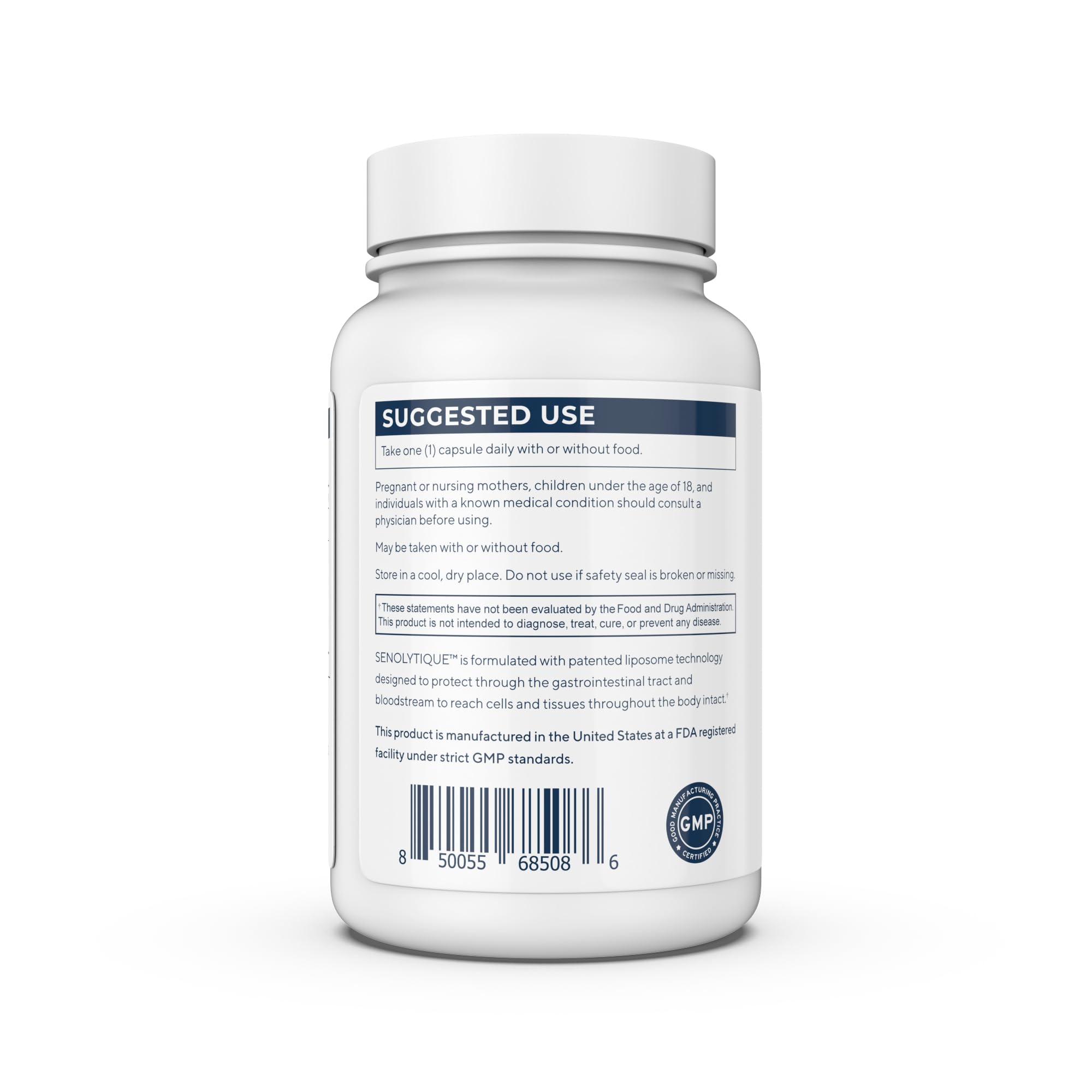 Renue By Science Senolytique Senolytic Supplements | 60 Capsules with Fisetin (35mg) Quercetin (78mg) & Spermidine (3mg) per Serving | Liposomal Formula | Manufactured in The USA & Third-Party Tested Renue By Science uk supplements