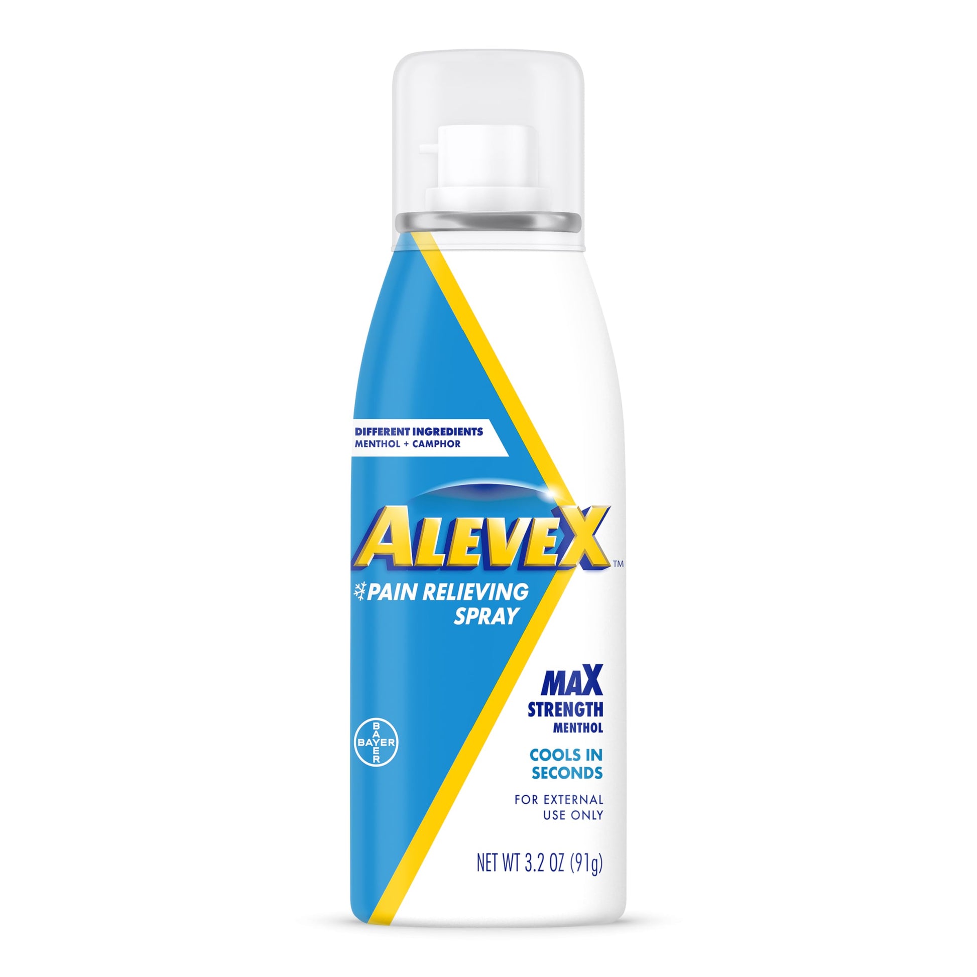 AleveX Pain Relieving Spray, Fast Acting & Fast Drying for Targeted Pain Relief, 3.2 oz Spray Aleve uk supplements