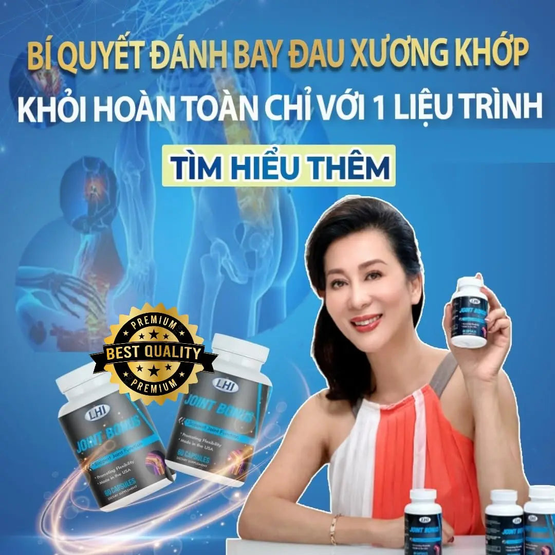 Joint Bonus Hỗ Trợ Xương Khớp (100% Authentic, Sản Phẩm Chính Hãng Tại USA) 2 Bottles Joint Bonus uk supplements