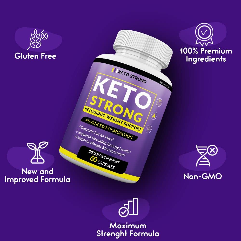 Gold Nutra (3 Pack) Keto Strong Diet Pills, New 2022 Formula, 3 Month Supply Gold Nutra uk supplements
