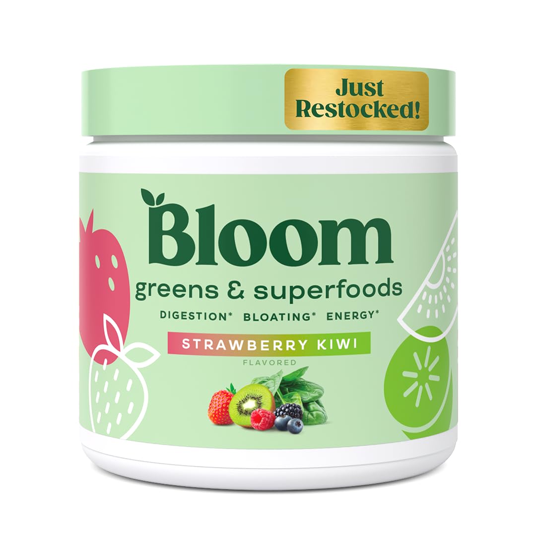 Bloom Nutrition Greens and Superfoods Powder for Digestive Health, Greens Powder Bloom Nutrition uk supplements