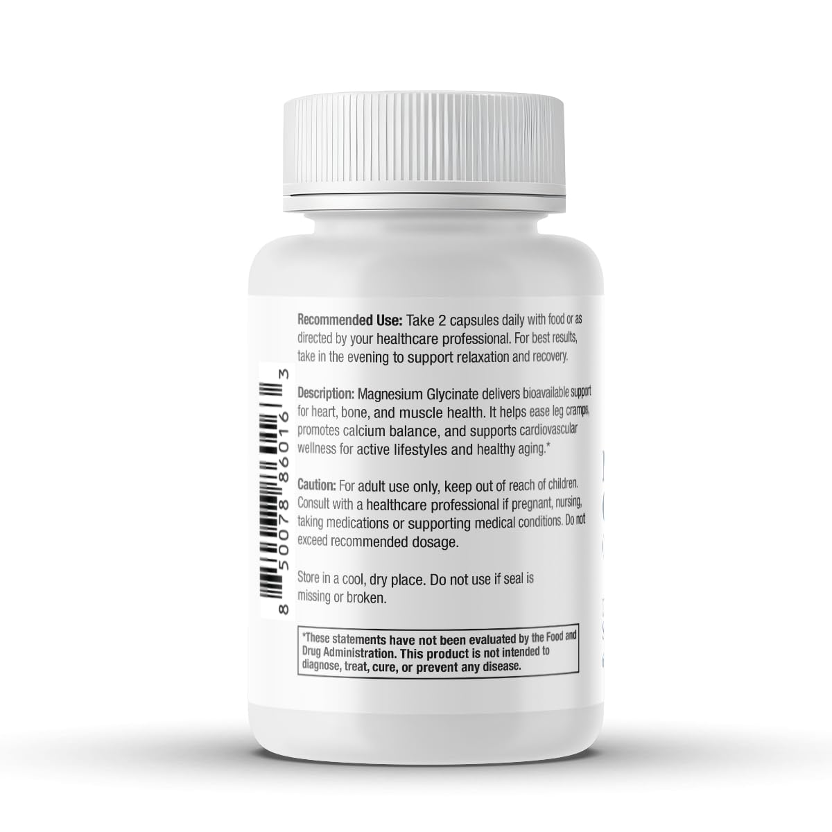 Scientific Health Solutions Magnesium Glycinate 150 mg – High‑Absorption Magnesium for Heart, Bone & Muscle Health – Supports Leg Cramps & Cardiovascular Function – Gentle on Stomach, Vegan, 60 Count Scientific Health Solutions uk supplements