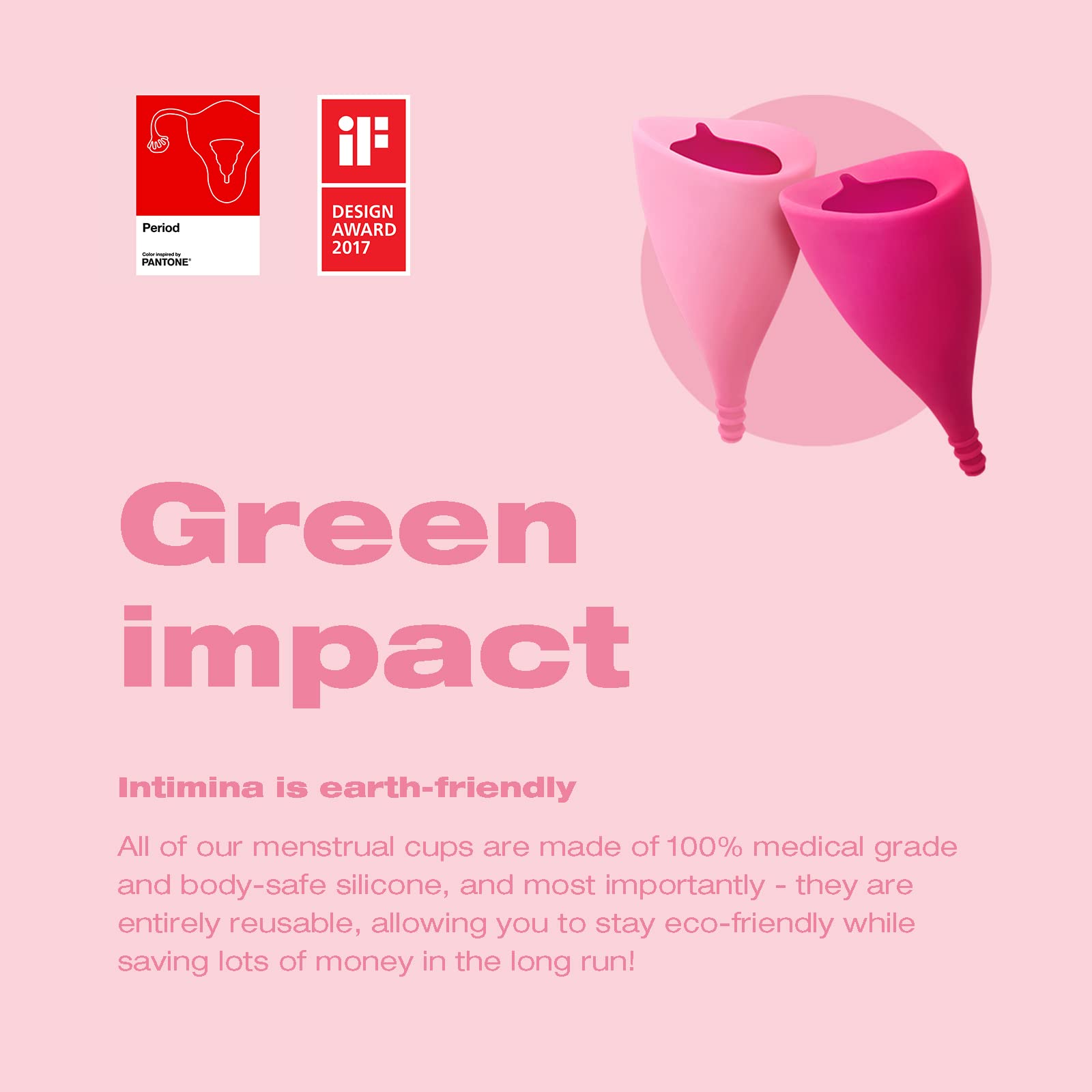 Intimina Ziggy Cup 2 - Extra-Thin Reusable Menstrual Disc, Period Cup, Disposable Menstrual Cup INTIMINA uk supplements