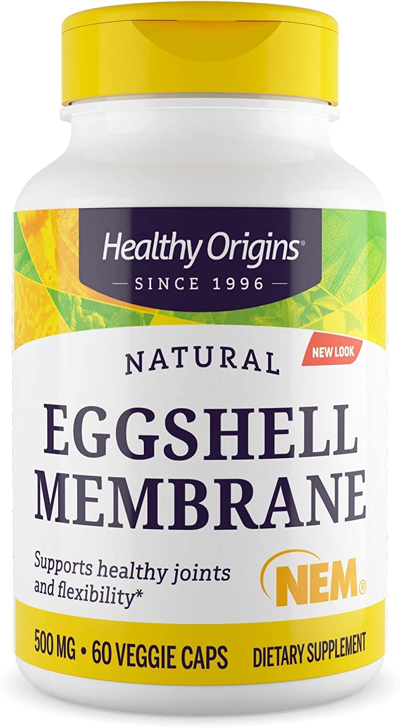 Healthy Origins Eggshell Membrane (NEM), 500 mg - Natural Collagen and Joint Support Healthy Origins uk supplements