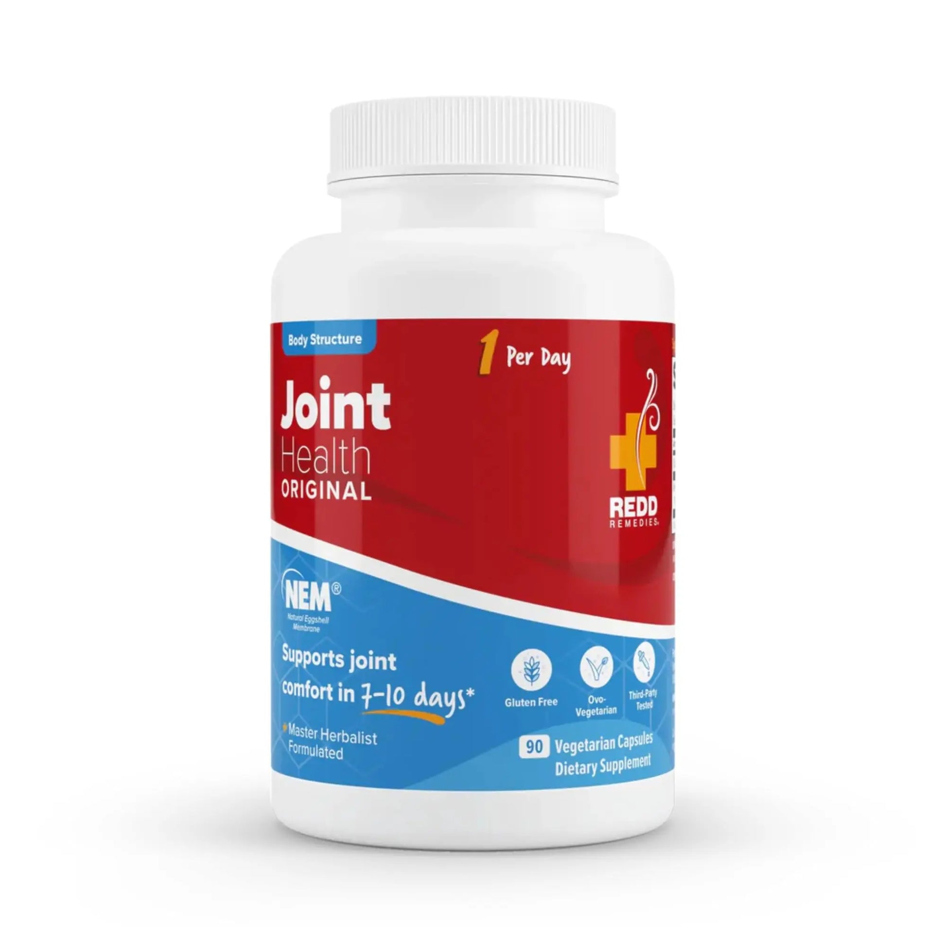 Redd Remedies Joint Health Original, 90 Capsules, and Calcium Mag + D, 120 Capsules Redd Remedies uk supplements