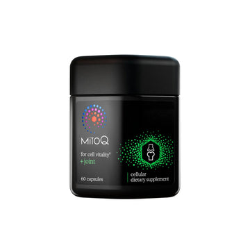 MitoQ +Joint Advanced CoQ10 Antioxidant Supplement - Contains Mitoquinol Mesylate & Green Lipped Mussel Omega Oil Extract - Supports Healthy Joint, Mobility and Cell Vitality (60 Softgel Capsules) MitoQ uk supplements