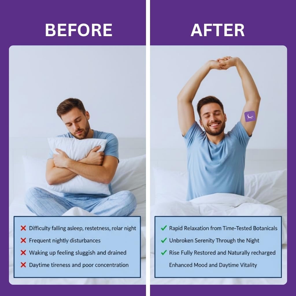 Zovira Sleep Patches for Adults, Melatonin Free with Lavender & Magnesium | Time-Release Transdermal, Aromatherapy Sleep Aid | Non-Habit Forming, Hypoallergenic, All-Night Restorative Sleep | 28 Count ZOVIRA uk supplements
