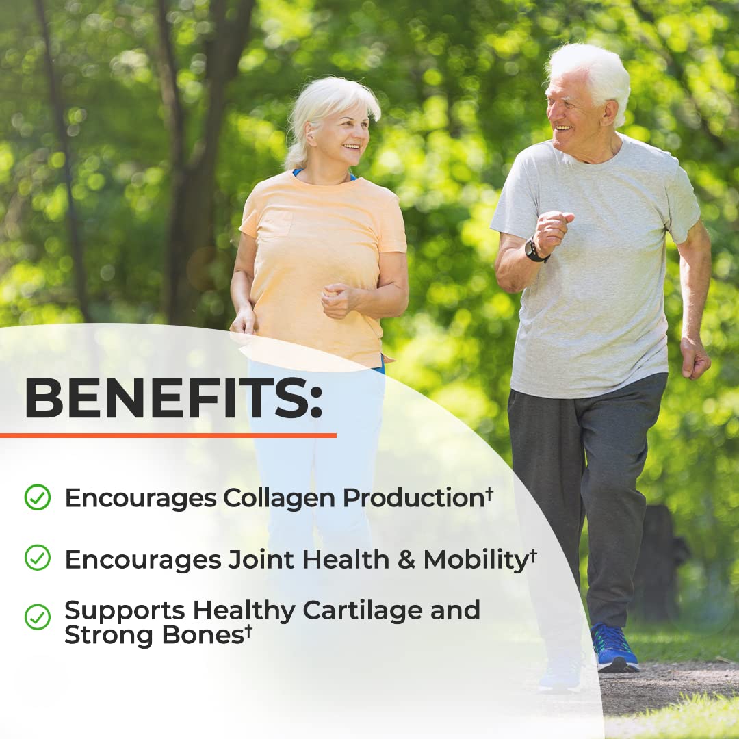 Glucosamine Chondroitin MSM 2110mg - Joint Support Supplement with Turmeric BioSchwartz uk supplements