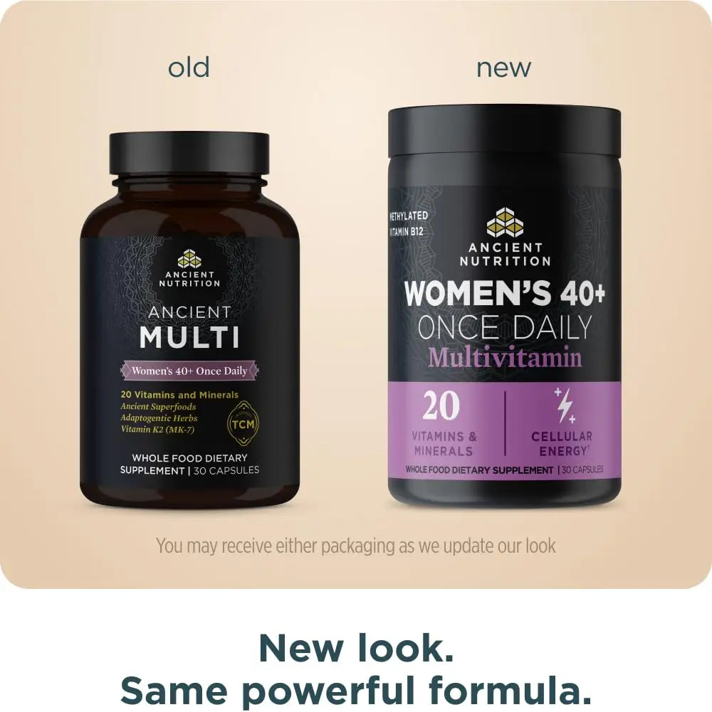 Ancient Nutrition Multivitamin for Women, Ancient Multi Women's 40+ Once Daily Vitamin Supplement, Vitamin B, Vitamin C and Vitamin K2 Ancient Nutrition uk supplements