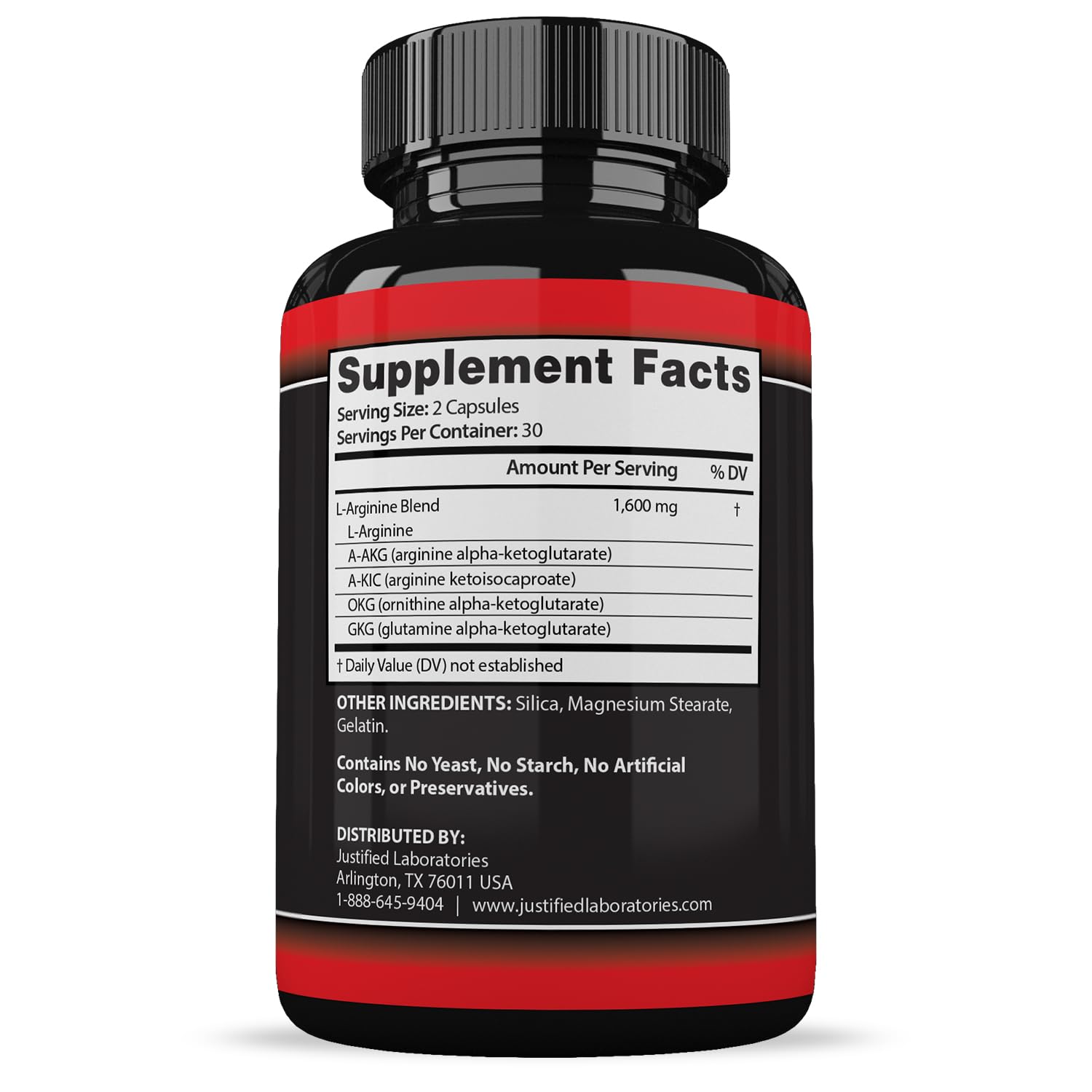 (3 Pack) Nitric Oxide Xtreme 5000 Advanced Men's Heath Formula 60 Capsules Justified Laboratories uk supplements