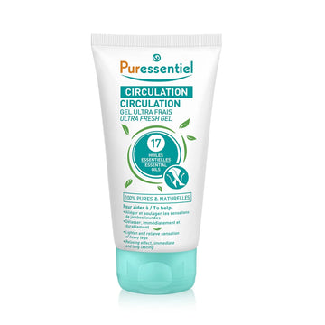 Puressentiel Soothing Gel for Tired Feet, Ankles, Legs - Aromatherapy Lotion with 17 Essential Oils for Body and Skin - Instant, Lasting Relief and Circulation - Natural and Alcohol Free - 4.22 oz Puressentiel uk supplements