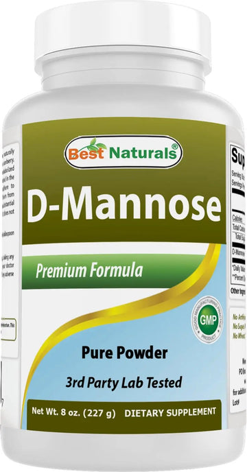 Best Naturals D-Mannose Pure Powder - Urinary Tract Cleanse Supplement - 8 OZ Best Naturals uk supplements