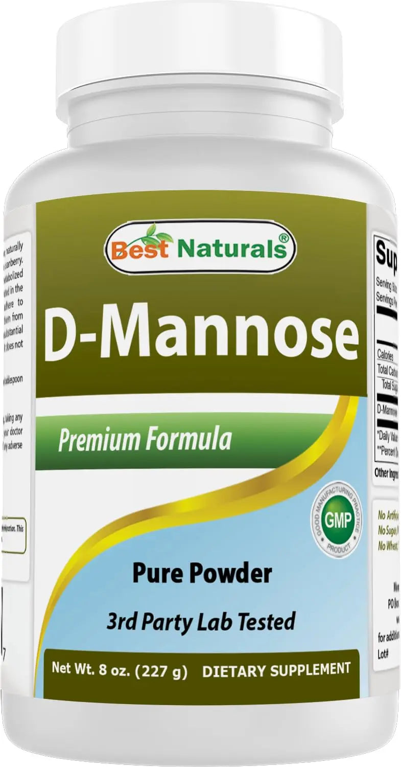 Best Naturals D-Mannose Pure Powder - Urinary Tract Cleanse Supplement - 8 OZ Best Naturals uk supplements