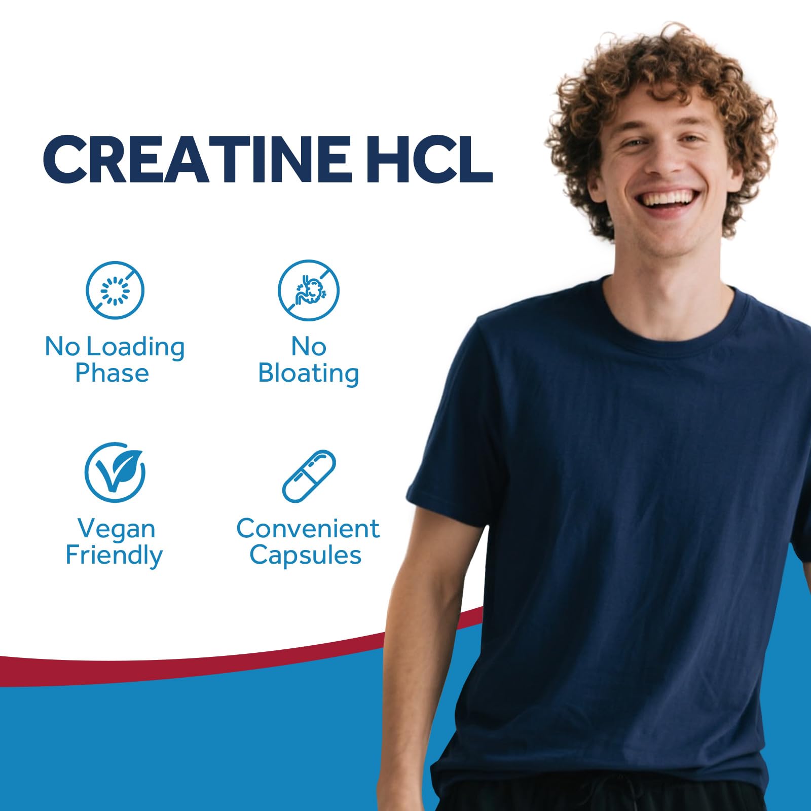 Doctor's Recipes Creatine HCl Capsules, 750 mg, Creatine Hydrochloride for Women & Men, Strength & Recovery, Brain Health, Fast Absorbing, Vegan, 90 Capsules Doctor's Recipes uk supplements