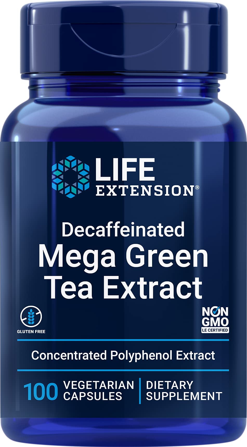 Life Extension Decaffeinated Mega Green Tea Extract – Polyphenol-Rich, Cell Health Life Extension uk supplements