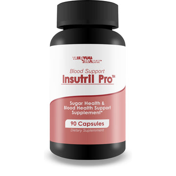Blood Support Insutril Pro - Our Best Sugar Health & Blood Health Support Supplement - Circulatory Health Support - Blood Balance Blood Boost Blood Circulation Supplements - Health Blood Balance Pills True You Health uk supplements
