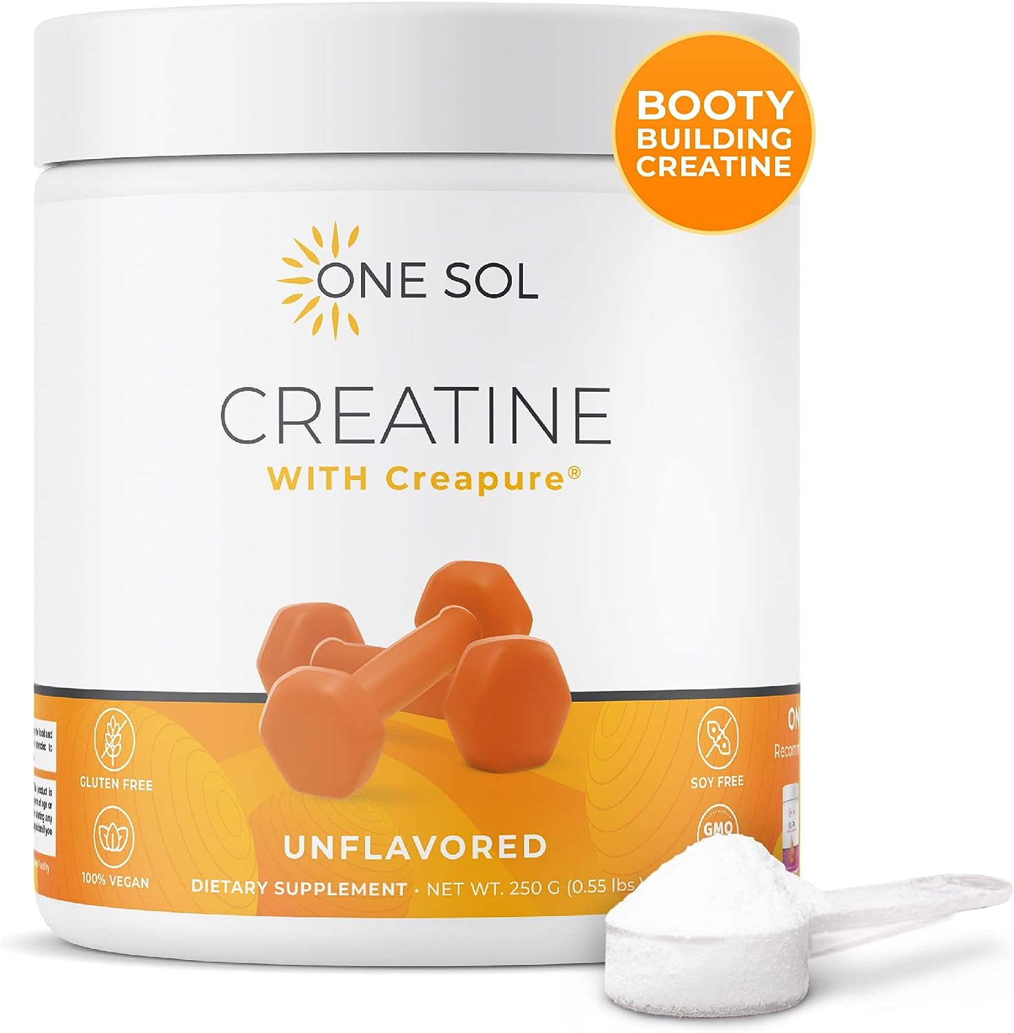 One Sol Creatine for Women Booty Gain, All Natural Women's Creatine One Sol Store uk supplements
