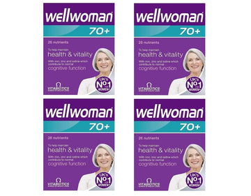 Wellwoman 4 X 70+ 30 Tablets Wellwoman uk supplements