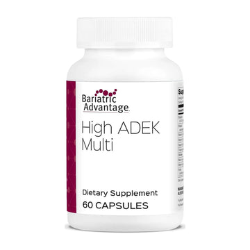 Bariatric Advantage High ADEK Multi - for Bariatric Surgery Patients - Multivitamin with Vitamins A, D, E, K & Trace Minerals Bariatric Advantage uk supplements