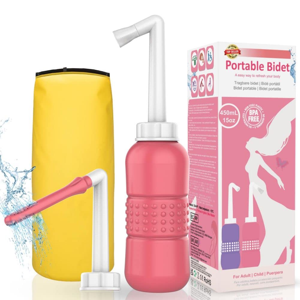 2-in-1 Douche Bottle for Women Vaginal Cleansing System + Portable Bidet Travel Bidet Bottle AQUAMASTER uk supplements