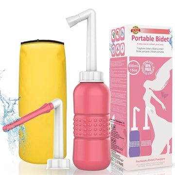 2-in-1 Douche Bottle for Women Vaginal Cleansing System + Portable Bidet Travel Bidet Bottle AQUAMASTER uk supplements