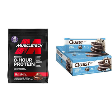 Muscletech Whey Protein Powder Phase8 Protein Powder & Quest Nutrition Cookies Muscletech uk supplements