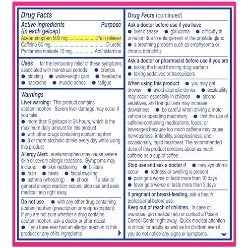 Midol Complete Gelcaps 24ct: Midol Complete Menstrual Pain Relief Gelcaps with Acetaminophen Midol uk supplements