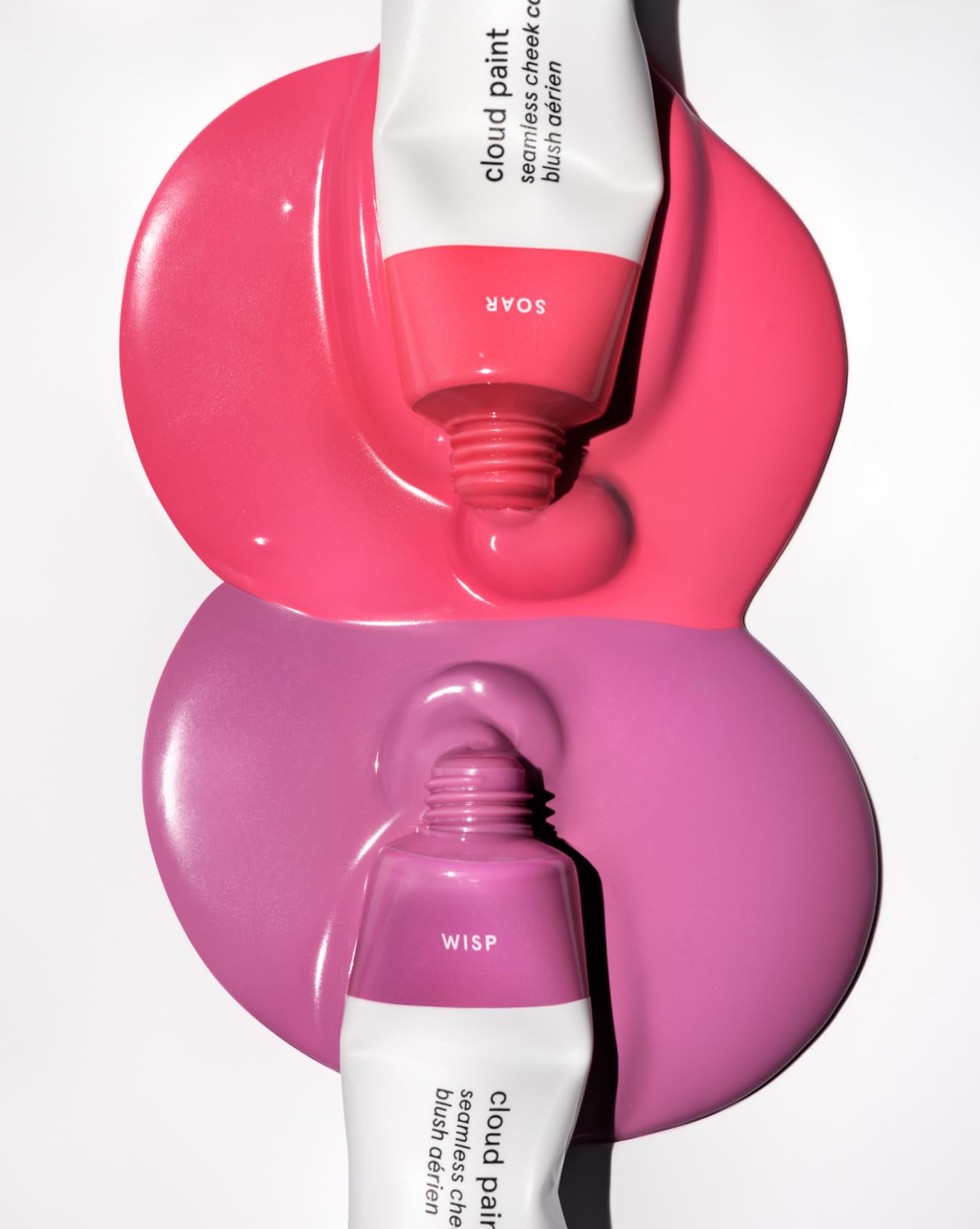 Glossier Cloud Paint Seamless Cheek Color 10ml (Wisp - a soft lilac.) Glossier uk supplements