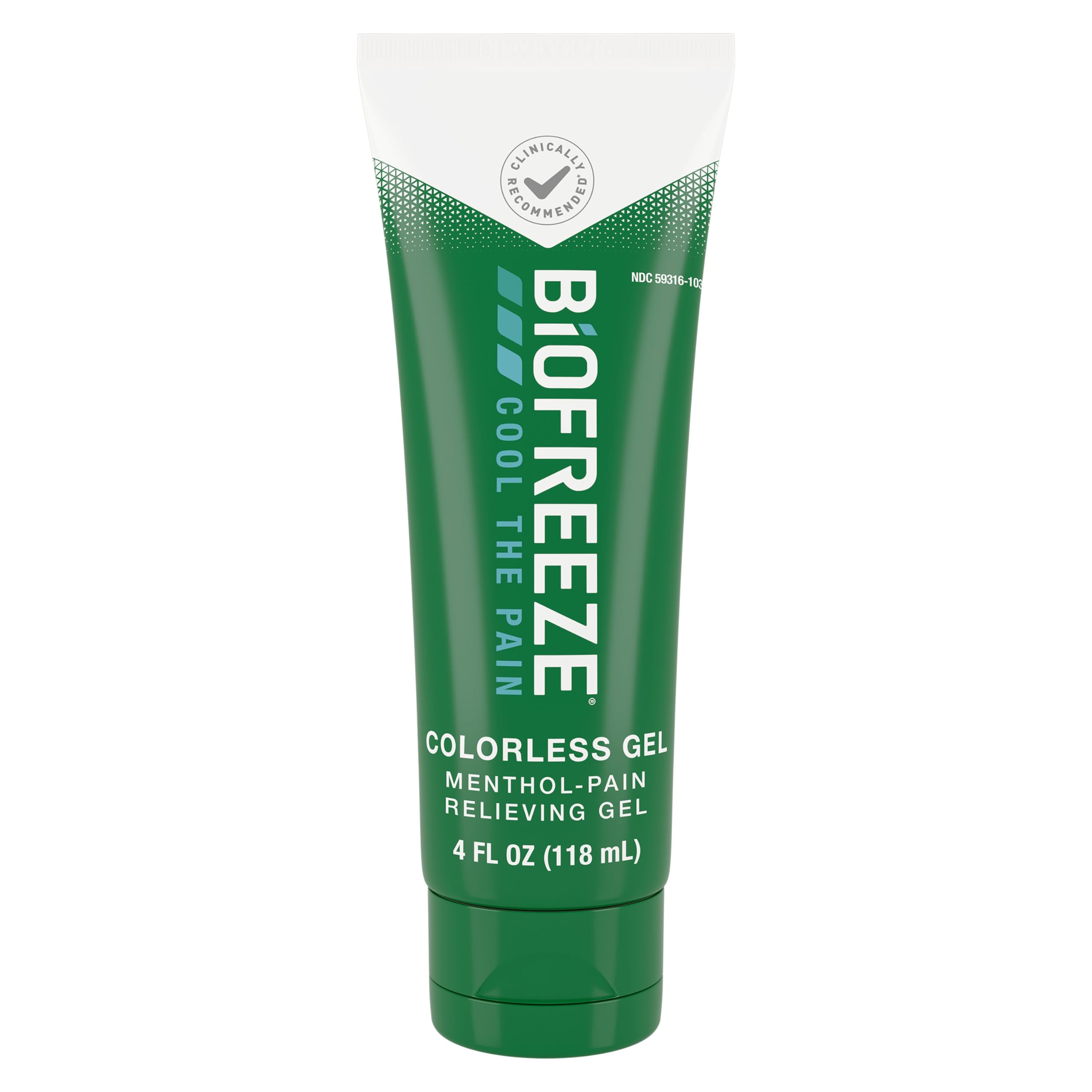 Biofreeze Gel Menthol Pain Relieving Colorless Gel 4 FL OZ Tube For Pain Relief Associated With Sore Muscles, Arthritis, Simple Backaches, And Joint Pain Biofreeze uk supplements