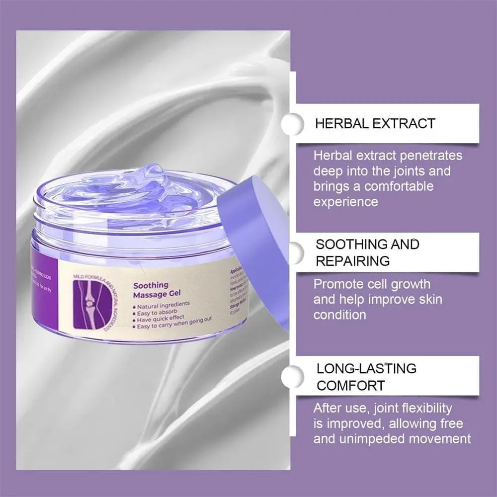 2PCS Joint Purple Gel, Purple Relief Soothing Massage Cream,Joint Activities Throughout The Body, Soothes Knees, Lumbar, Neck, Hands, and Feet Aoamsfu uk supplements