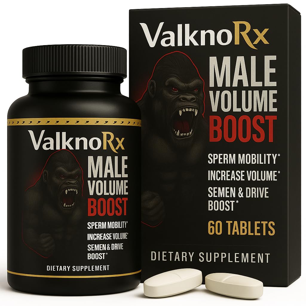 VALKNORX Male Enhancing Supplement, Designed to be Fast Acting for Blood Flow to Gain Length & Girth + Stamina, Maca, Epimedium, and Other Natural Ingredients, 3rd Party Tested Supplement 60 Tablets VALKNORX uk supplements