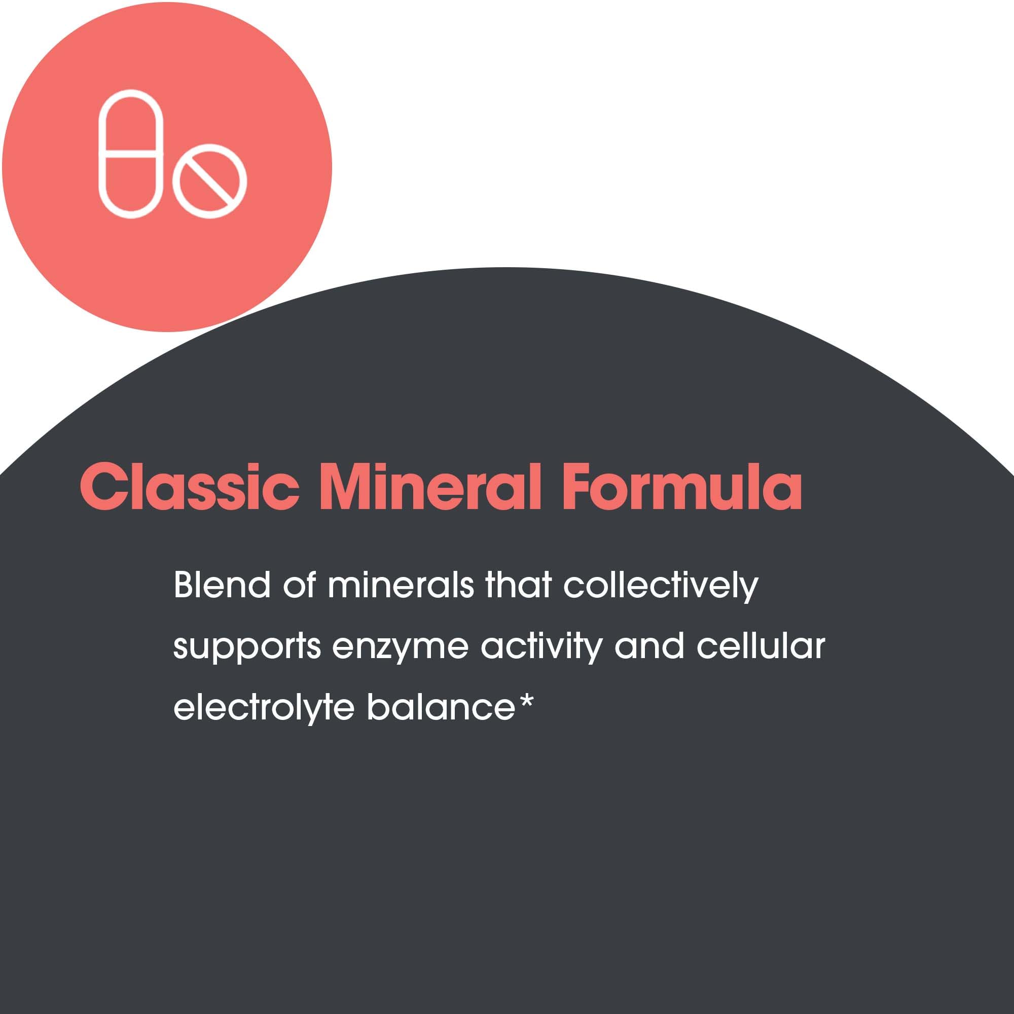 NutriCology MultiMin - Essential Mineral Blend with Macro Trace & Ultra Trace Minerals - Supports Mineral Balance Absorption & Cellular Function - 120 Servings - 120 Vegetarian Capsules Allergy Research Group uk supplements