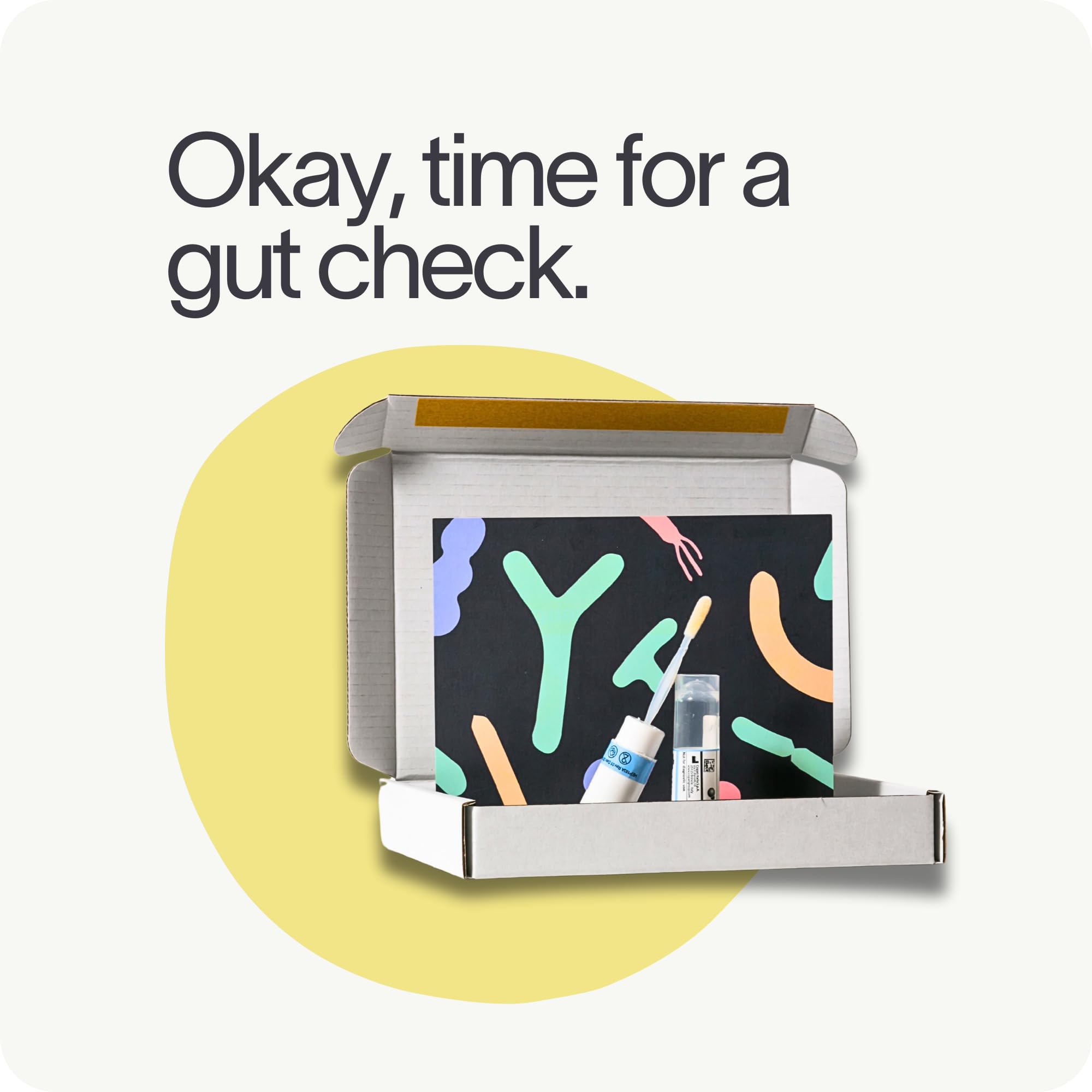 Tiny Health Baby Gut Health Test Kit for Babies and Toddlers, Fast & Mess-Free with Easy at Home Test, 3-4 Weeks Results, Expert Insights Tiny Health uk supplements