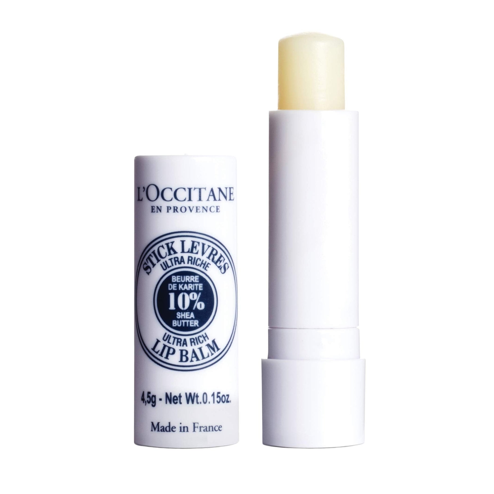 L'OCCITANE 10% Organic Shea Butter Ultra Rich Lip Balm Stick, Moisturizes, Nourishes, Repairs & Softens Dry, Chapped Lips, Long Lasting, Vegan L'OCCITANE uk supplements