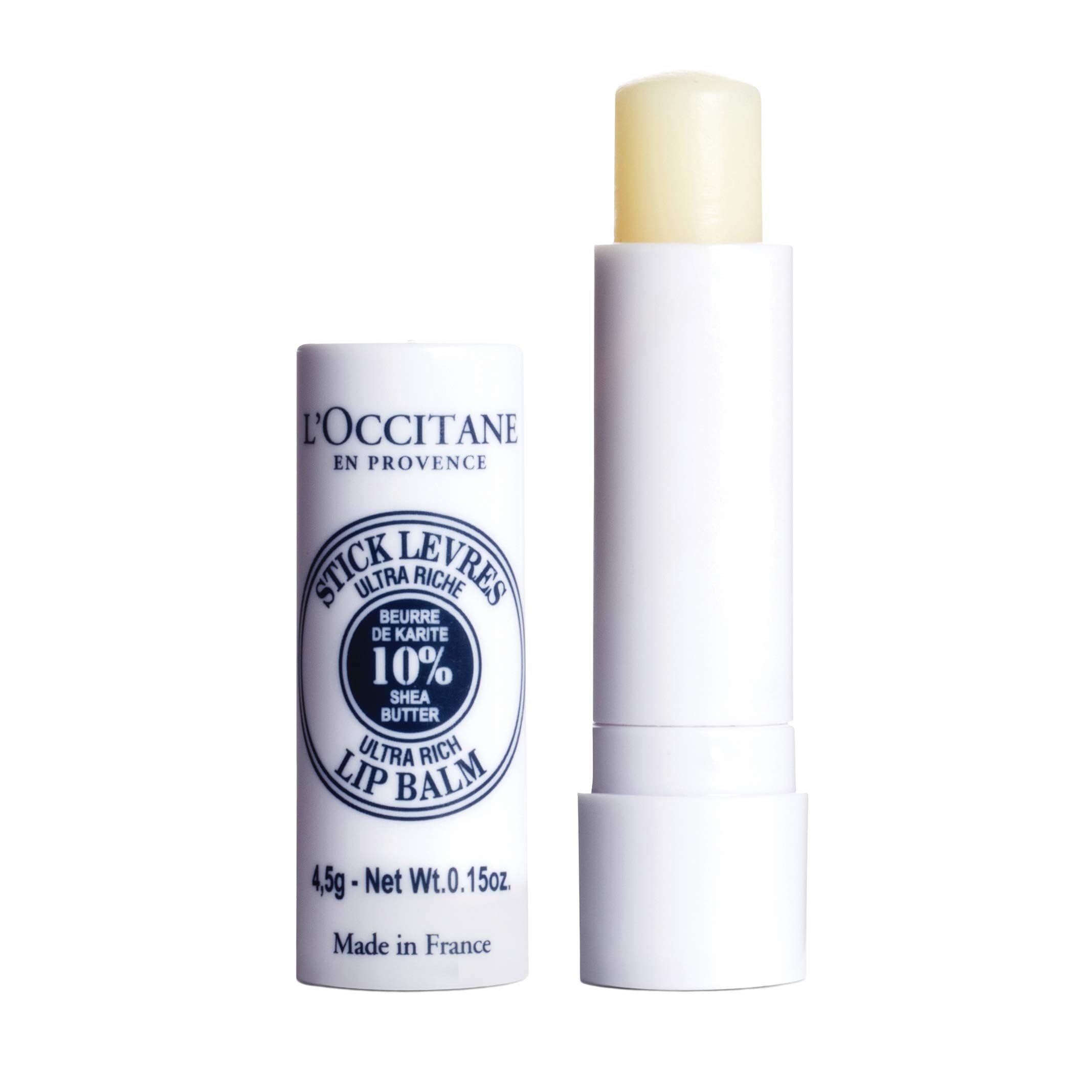 L'OCCITANE 10% Organic Shea Butter Ultra Rich Lip Balm Stick, Moisturizes, Nourishes, Repairs & Softens Dry, Chapped Lips, Long Lasting, Vegan L'OCCITANE uk supplements