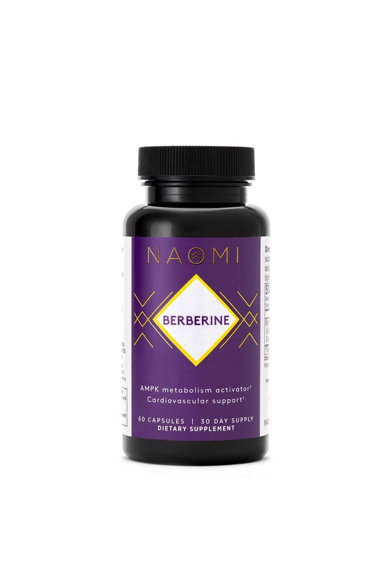 NAOMI Berberine 500mg - Immune Support & Normal LDL Cholesterol and Triglyceride NAOMI uk supplements