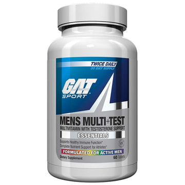 GAT SPORT Men's Multi + Test, Premium Multivitamin Tablets (60 Count) GAT SPORT uk supplements