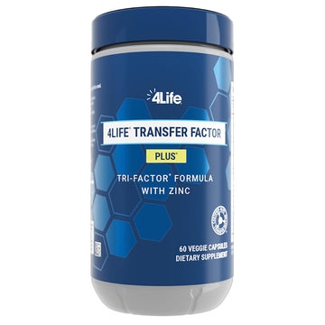 4Life Transfer Factor Plus - Support with Zinc, Super Mushroom Blend (Maitake, Shiitake, Agaricus), and Colostrum & Egg Yolk Extracts - 60 Capsules 4Life uk supplements