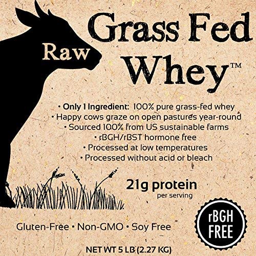 100% Raw Grass Fed Whey - Happy Healthy Cows, COLD PROCESSED Undenatured Raw Organic Whey uk supplements