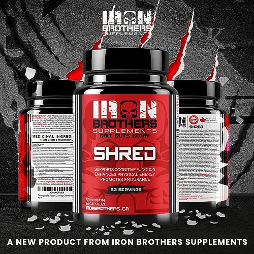 Shred for Men & Women | Strong Appetite Suppressant for Weight Loss Management Iron Brothers Supplements uk supplements
