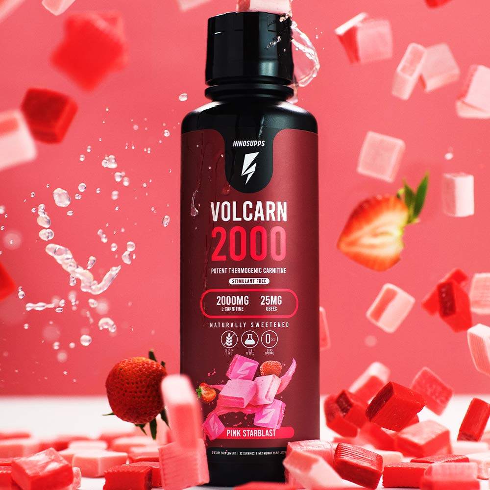 InnoSupps Volcarn 2000 - Advanced Fat Burning Liquid | L-Carnitine,GBEEC, Boost Energy InnoSupps uk supplements