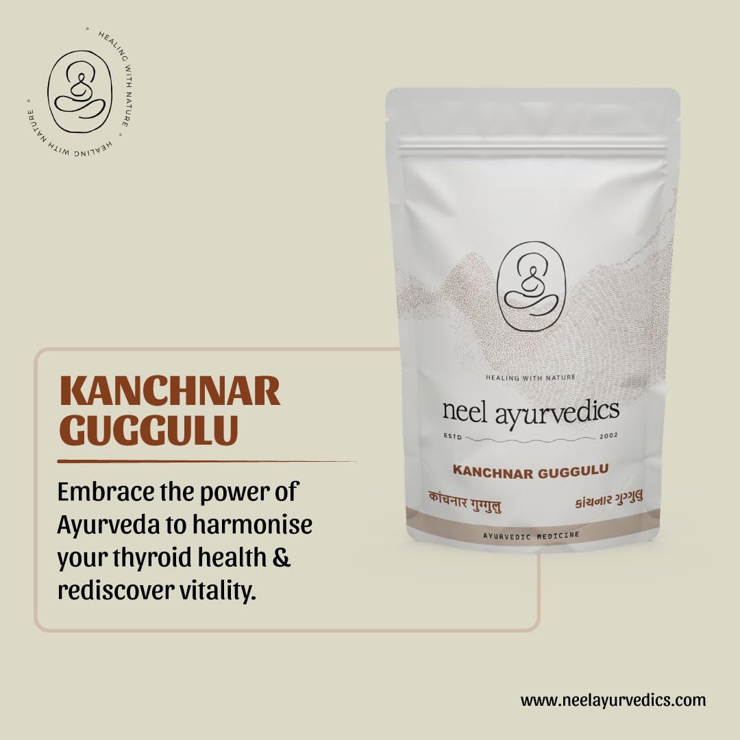 Neel Ayurvedics Kanchnar Guggulu - 300 Tab Neel Ayurvedics uk supplements