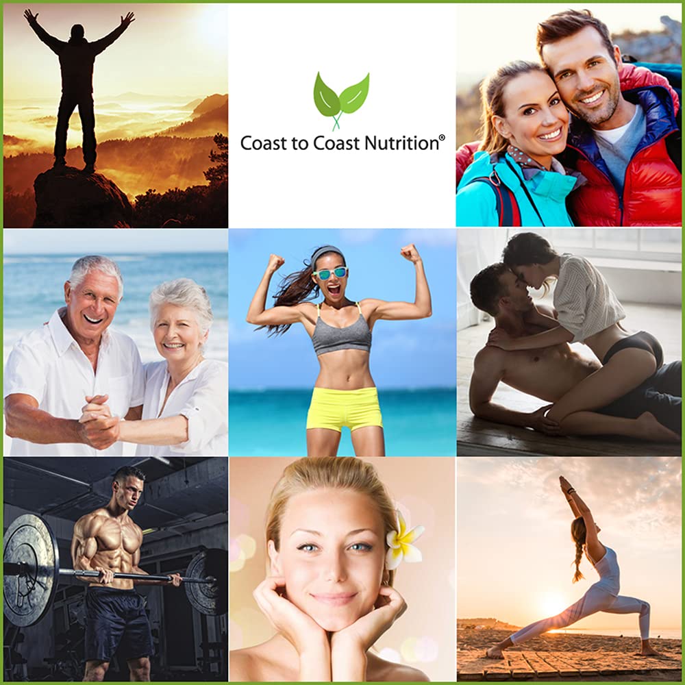 Coast to Coast Nutrition Cholesterol Support Supplement - Support Cardiovascular & Artery Performance, Target Bad LDL Levels & Plaque Calcium Buld-Up - Promote Circulation & Blood Flow - 60 Capsules Coast to Coast Nutrition uk supplements